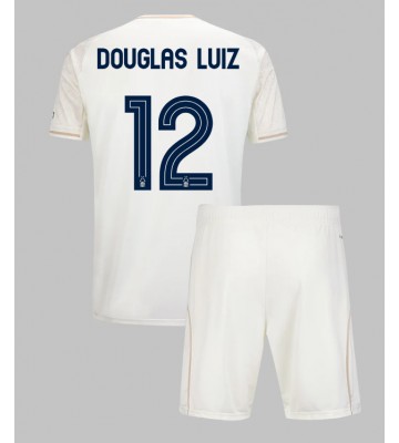 Nottingham Forest Douglas Luiz #12 Udebanetrøje Børn 2025-26 Kortærmet (+ Korte bukser)